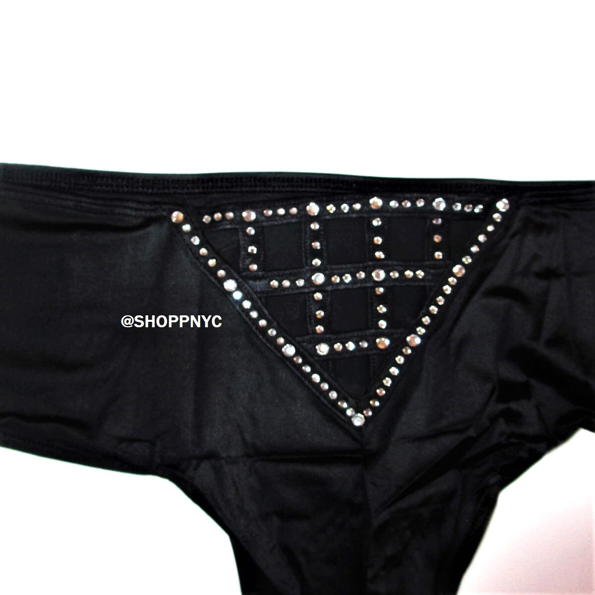 Victoria Secret Very Sexy Cage Back Cheeky Panty S M L Crystal Bling Smooth $29