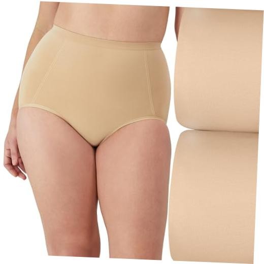 Women’s Ultra-Firm Control Shapewear Brief, Seamless XX-Large Nude/Nude