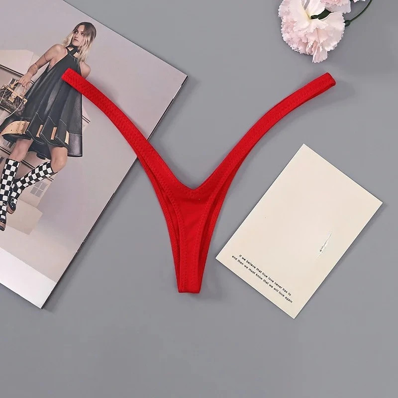 Women New Style Women Secret Clothes Deep V Thong Breathable Sexy Low Waist