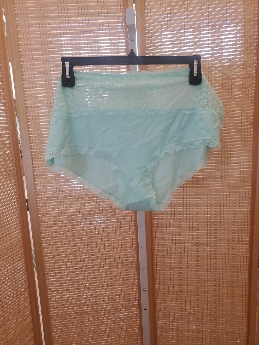 Hips And Curves Hi Waist Briefs Womens Plus Size 30 32 Green Underwear Lingerie