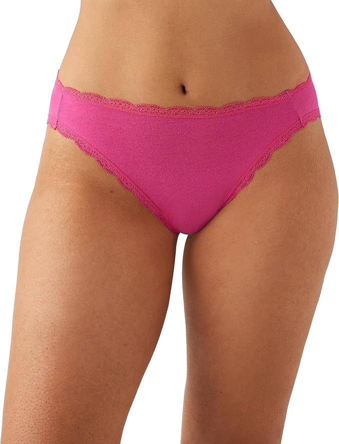 b.tempt’d by Wacoal Eyelet High-Leg Underwear Women’s 5-S Raspberry Sorbet