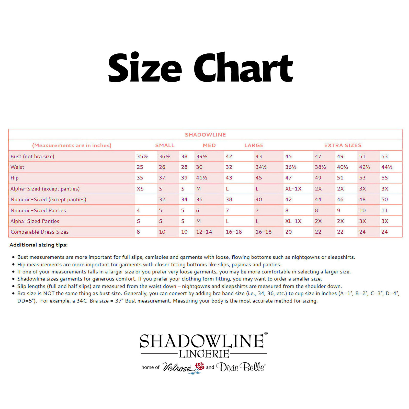 Shadowline Womens Panties Underwear Brief Nylon Spandex Shaping Nude/White/Black