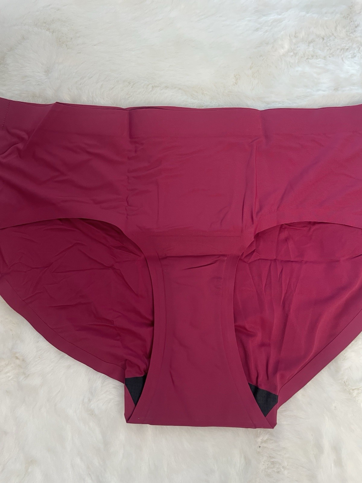 Knix Leakproof Cerise Boyshort Panties Solid Logo Opaque Women’s Size M