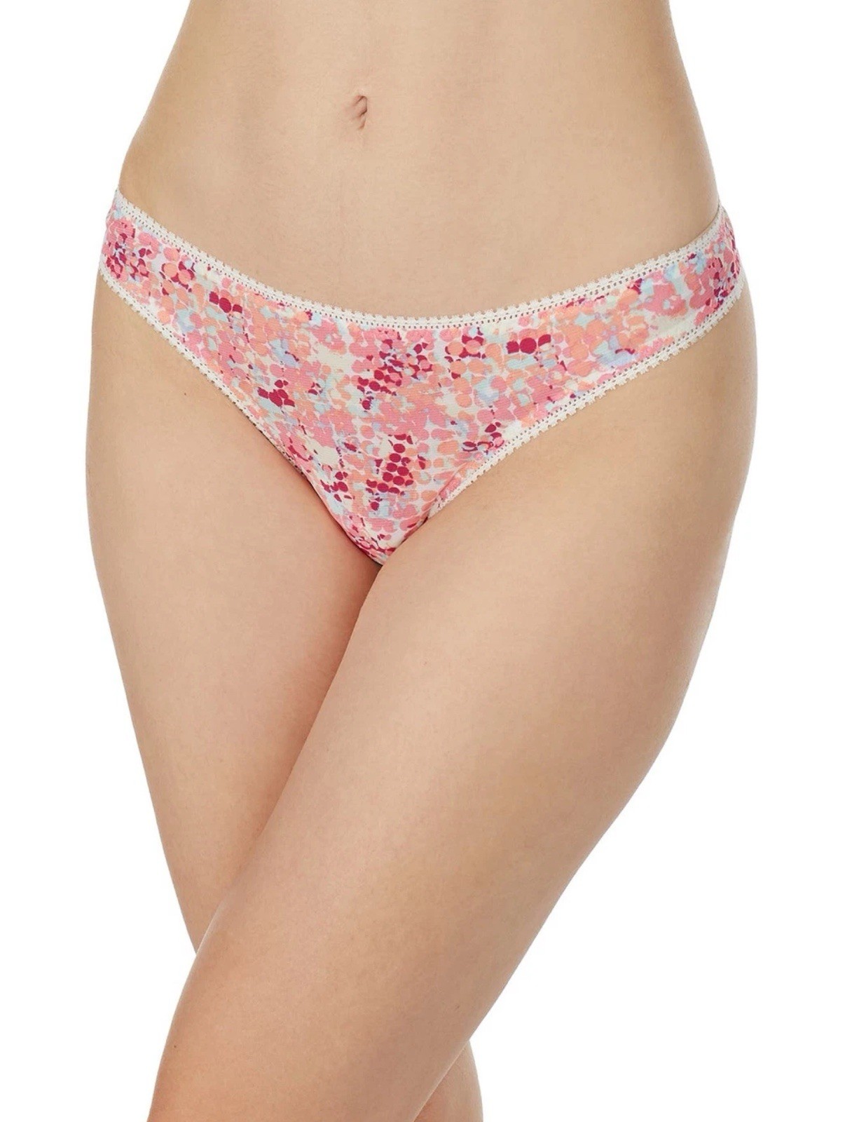 On Gossamer Printed Mesh Hip-G Thong 30B 556- M/L