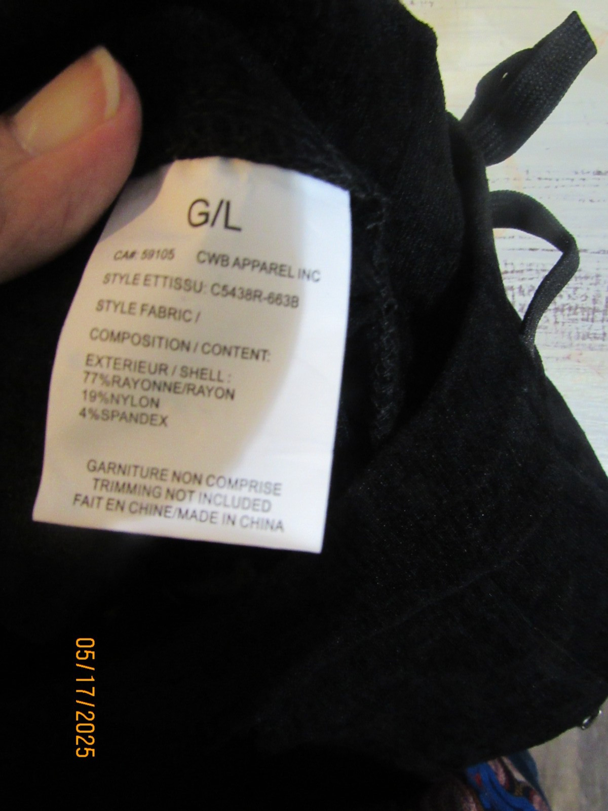 NWT CHARLIE B. ELASTIC WAIST TAPERED LEG PULL ON ANKLE PANTS BLACK L ? NWT