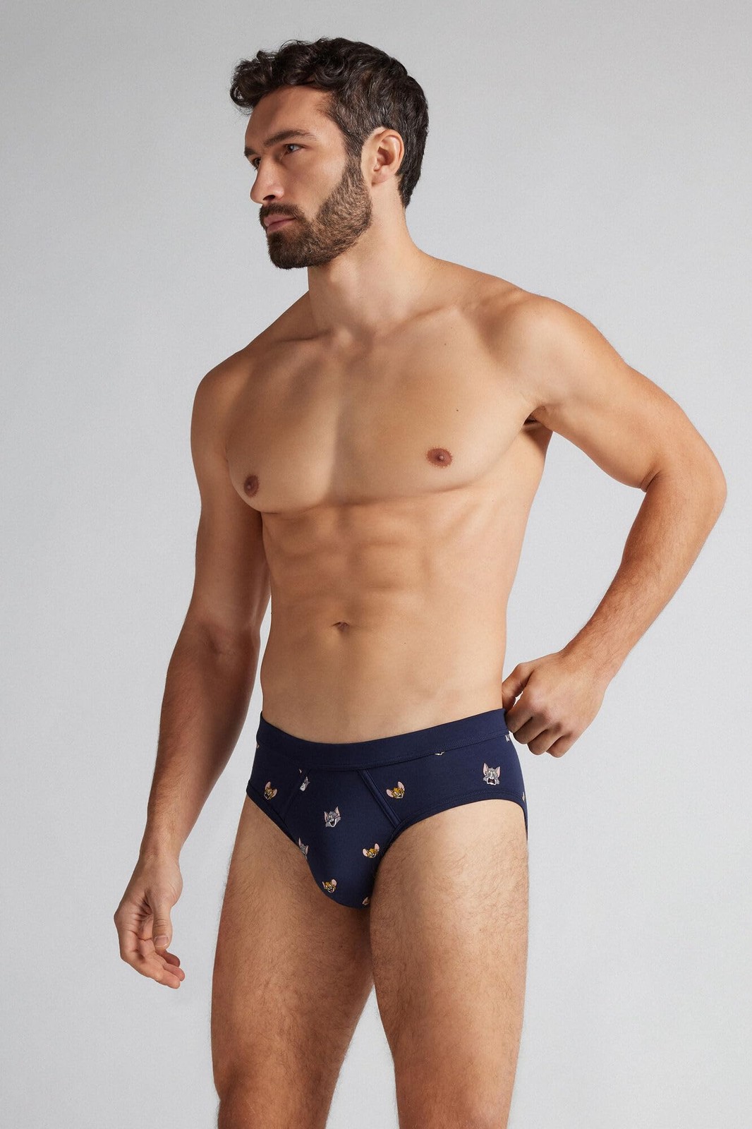 Intimissimi Man’s Tom and Jerry Small, Blue – Blu Intenso Stampa &