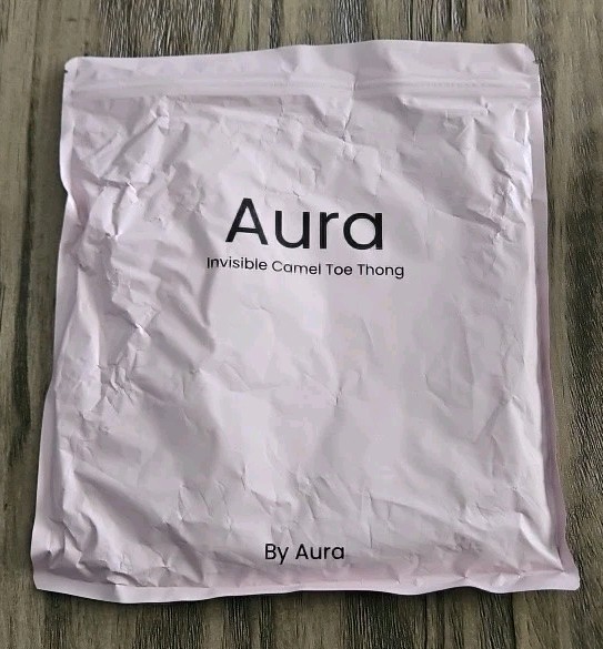 Aura Invisible Camel Toe Thong By Aura 7 Pack Size Large Sand Brown & Black
