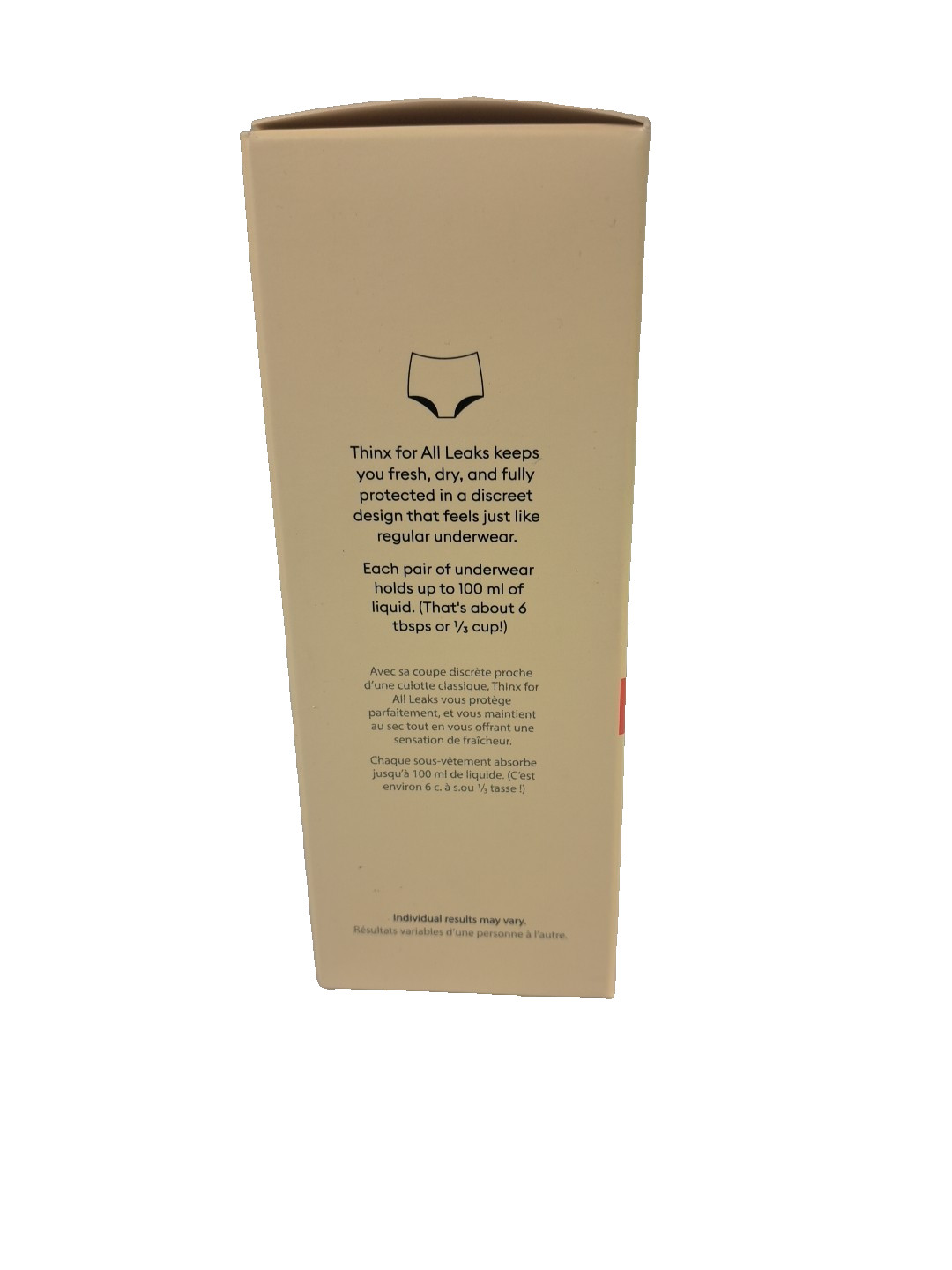 Thinx Reusable Period Underwear, Size Small, Light Absorbency, Brown, 3 Pack!