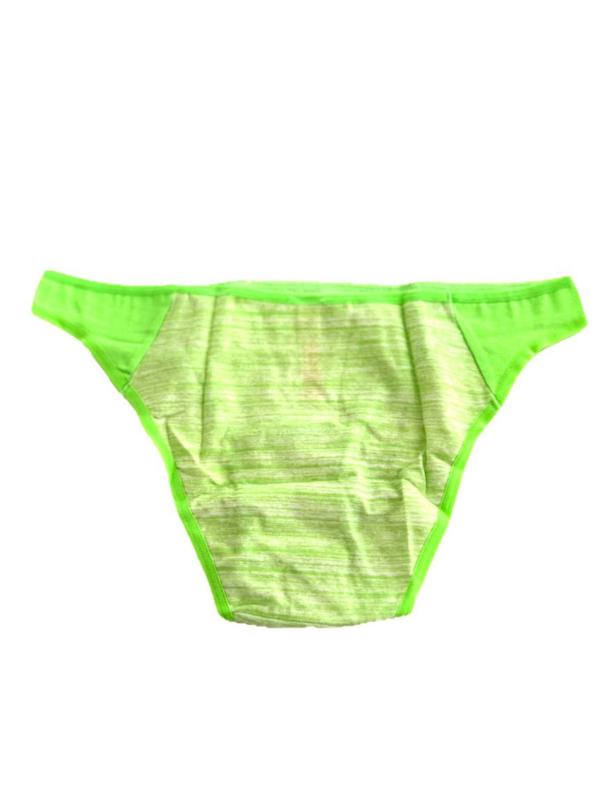 Victoria’s Secret PINK Cotton Bikini Panty Neon Lime