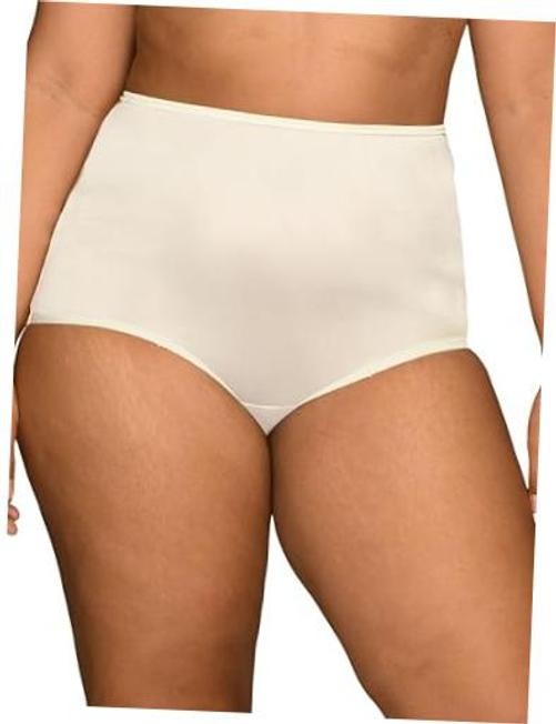 Women’s High Waisted Underwear, Full Coverage Ladies 11 Nylon – Candleglow