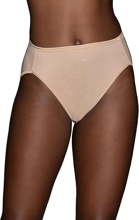 4 Pc Vanity Fair Illumination Brief HI-CUT ROSE BEIGE 13108 Sz 6 ~ 7 ~ 8 ~ 9~ 10