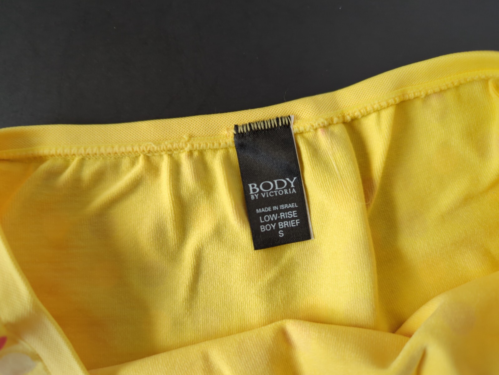 1 NEW Victoria’s Secret VTG 2004 Body By Victoria Boy Brief Panty SMALL