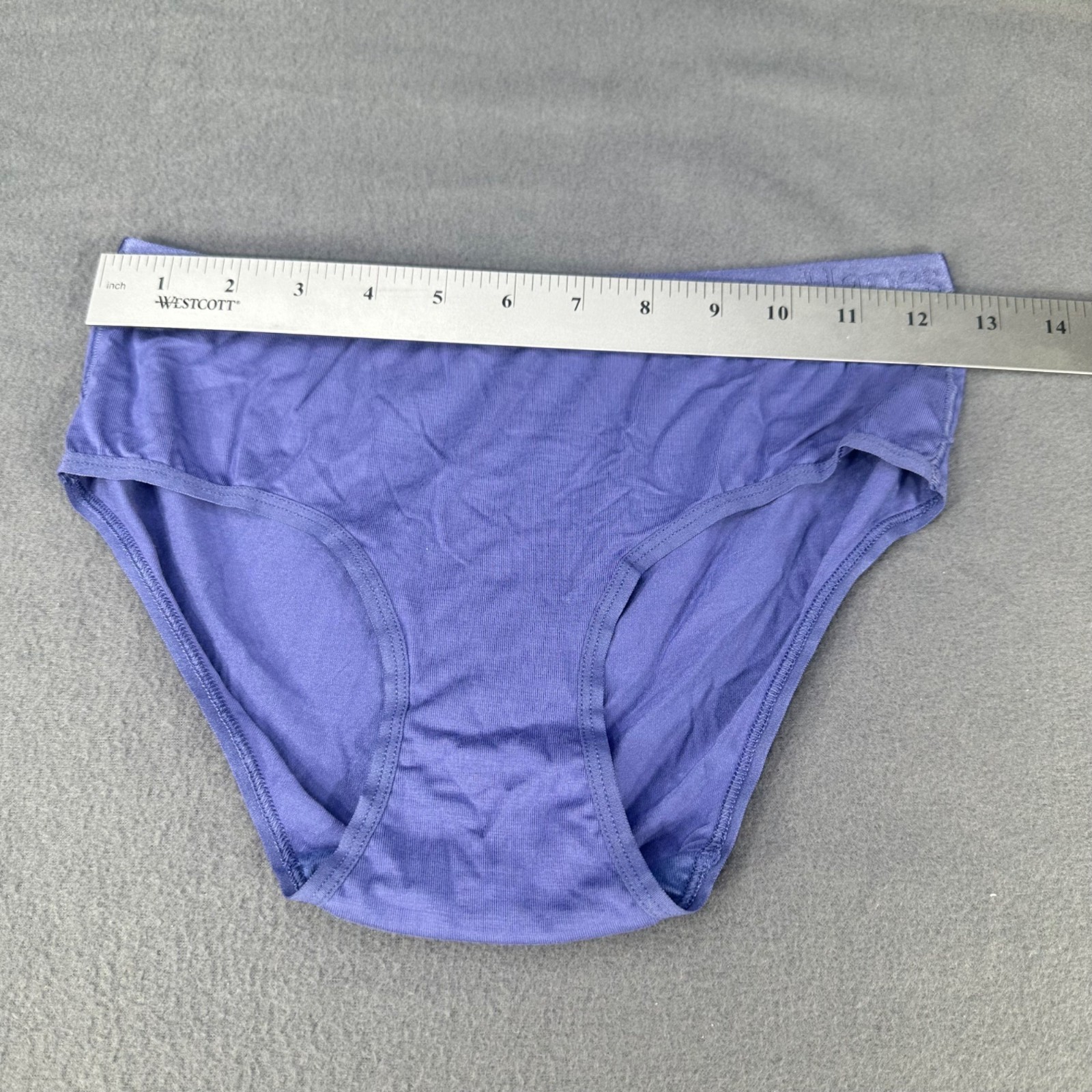 Hanes Originals Womens Size Small 5 Hipsters Bamboo Blend Blue New Without Tags