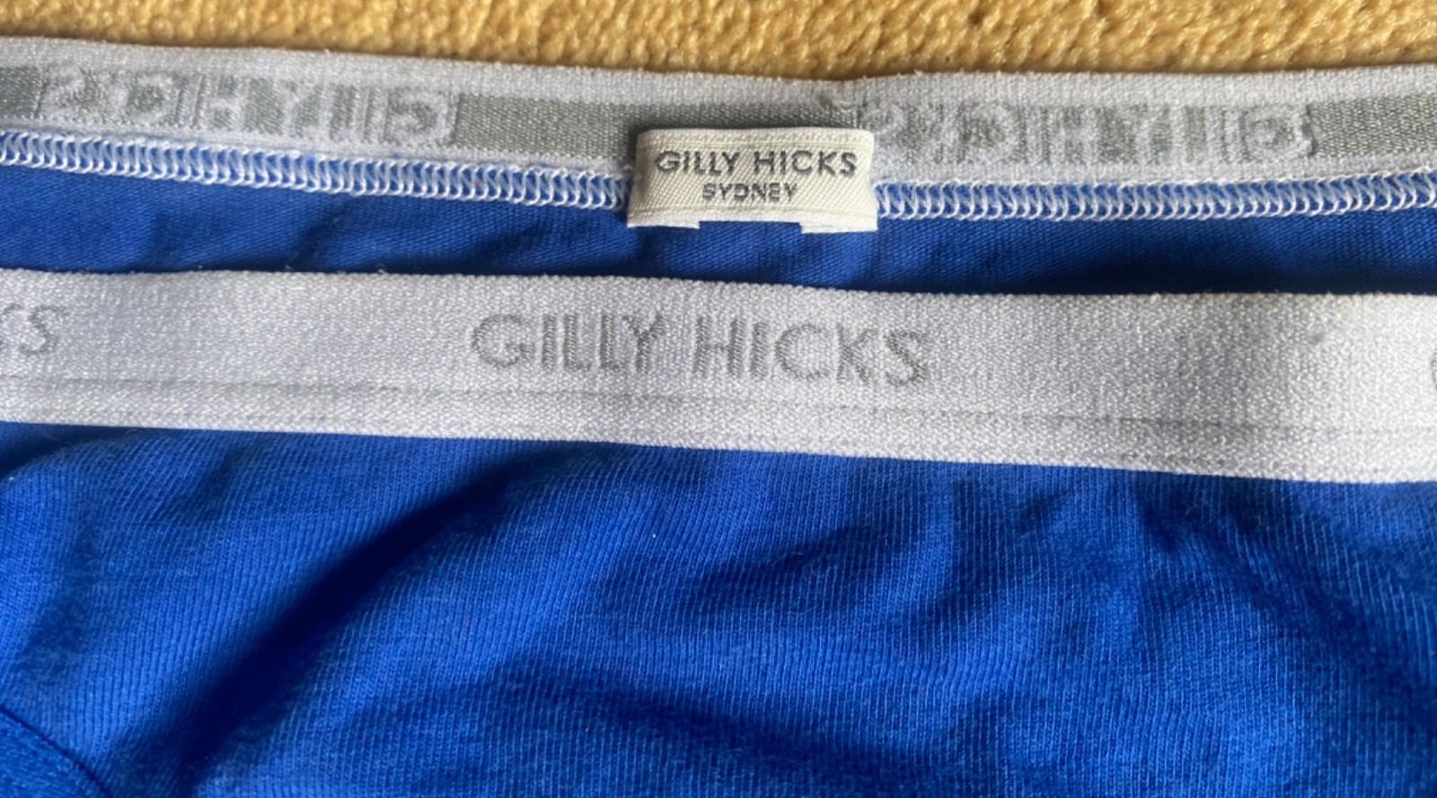 Gilly Hicks knickers Size S would fit Uk 4 or 6 bikini style logo