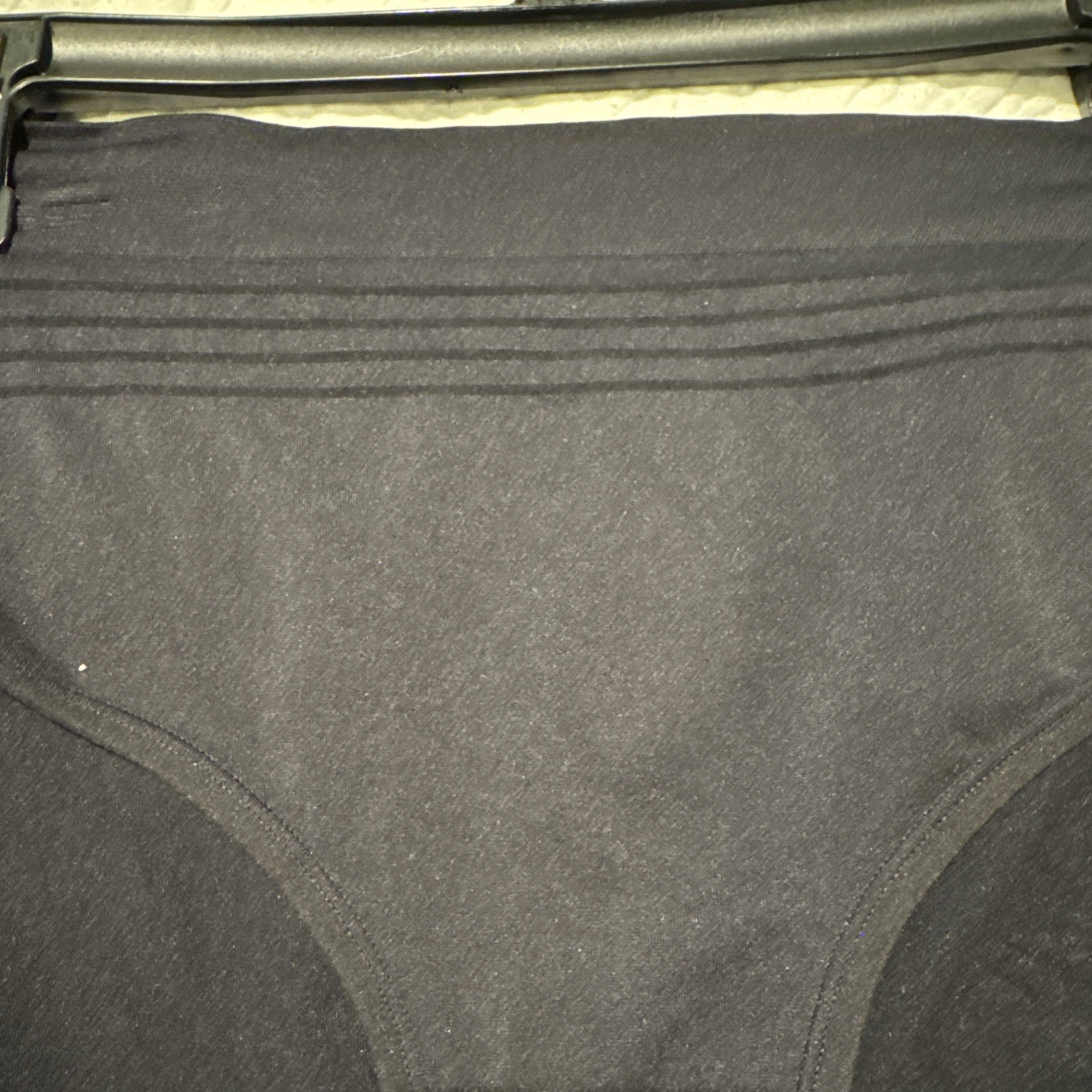 NWT Yummie Heather Thomson 1-Pk Briefs Panties Size Large Black