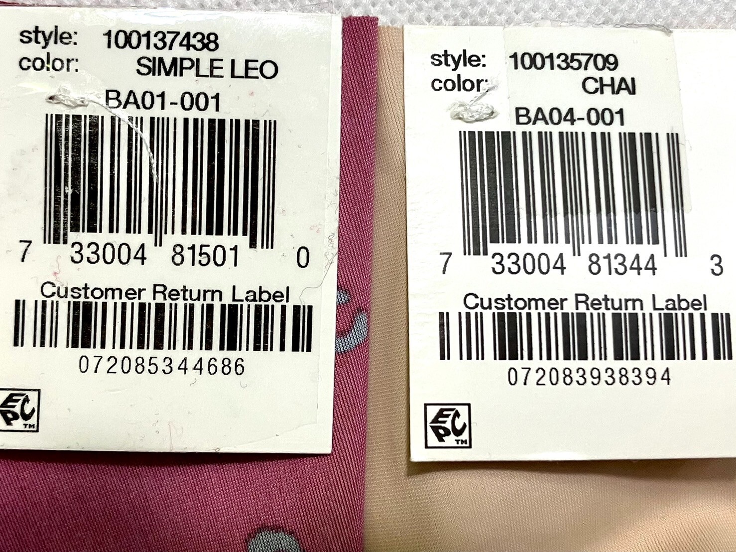 NWT 2-Pack Jenni Woman’s S No-Show Thong Underwear Assorted