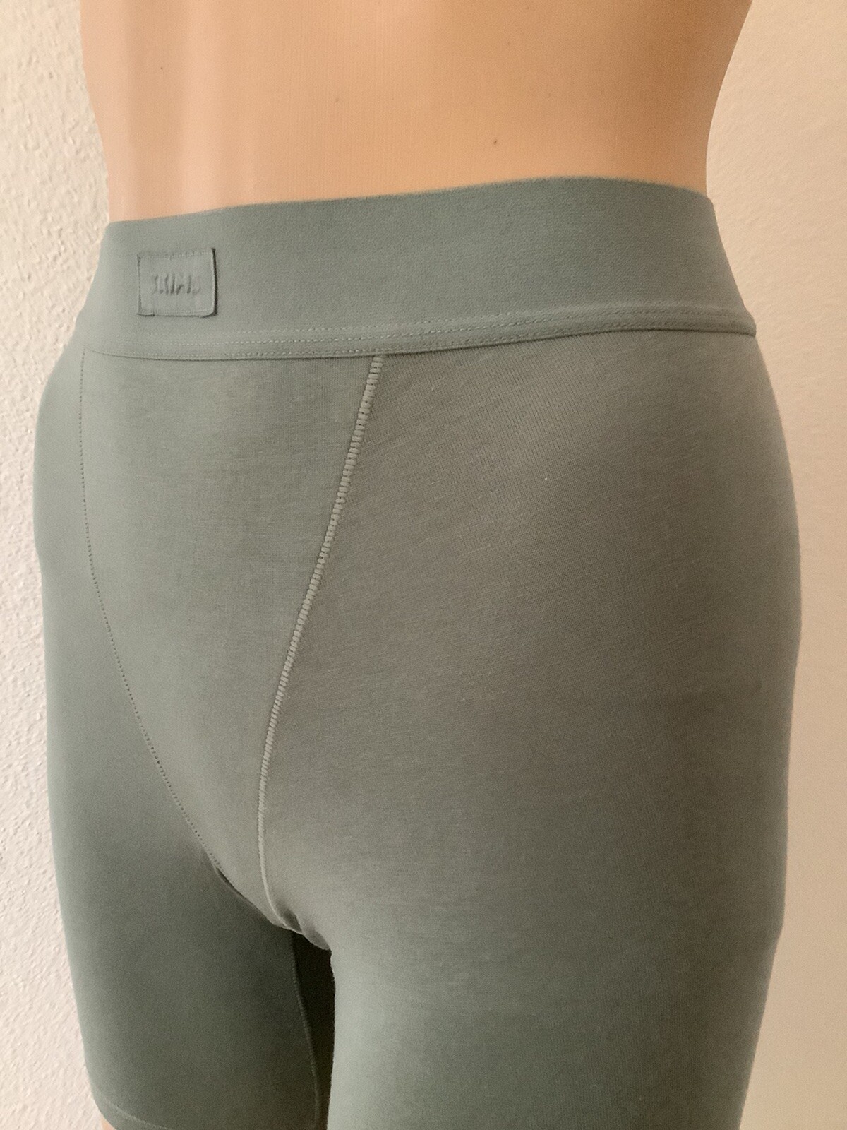Size XXS Boxer Skims Women Patina – Green Cotton Boxer Shorts AP-BOX-0461 NWT