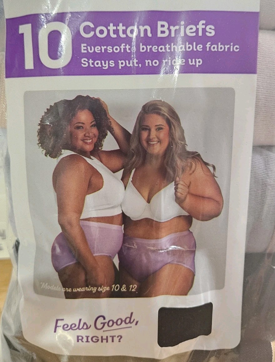 Fruit Of The Loom Fit For Me 10 Cotton Briefs Size 12 /4 X. New