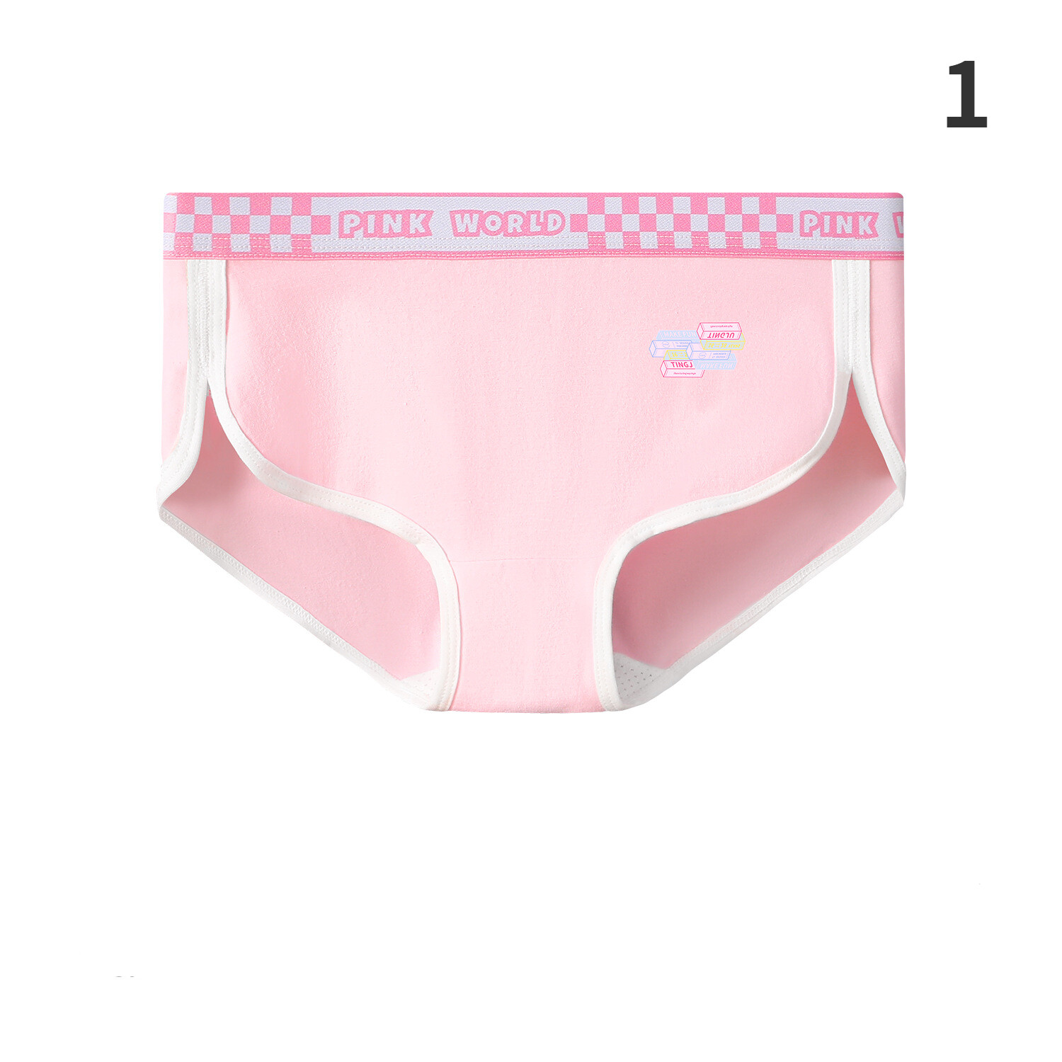 New Mid Waist Antibacterial Breathable Sports Triangle Panties Women’s Underwear