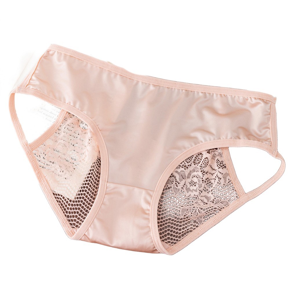Stylish Lace Underwear for Women with Seamless Low Waist and Thin Straps
