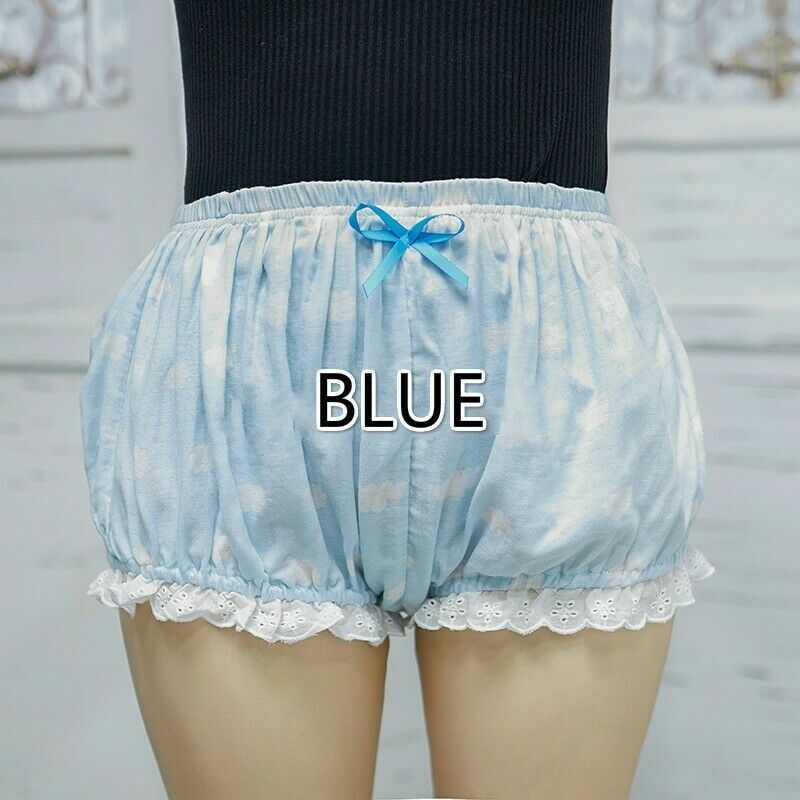 Lady Pumpkin Bloomers Shorts Knickers Briefs Cotton Underwear Lolita Kawaii Cute