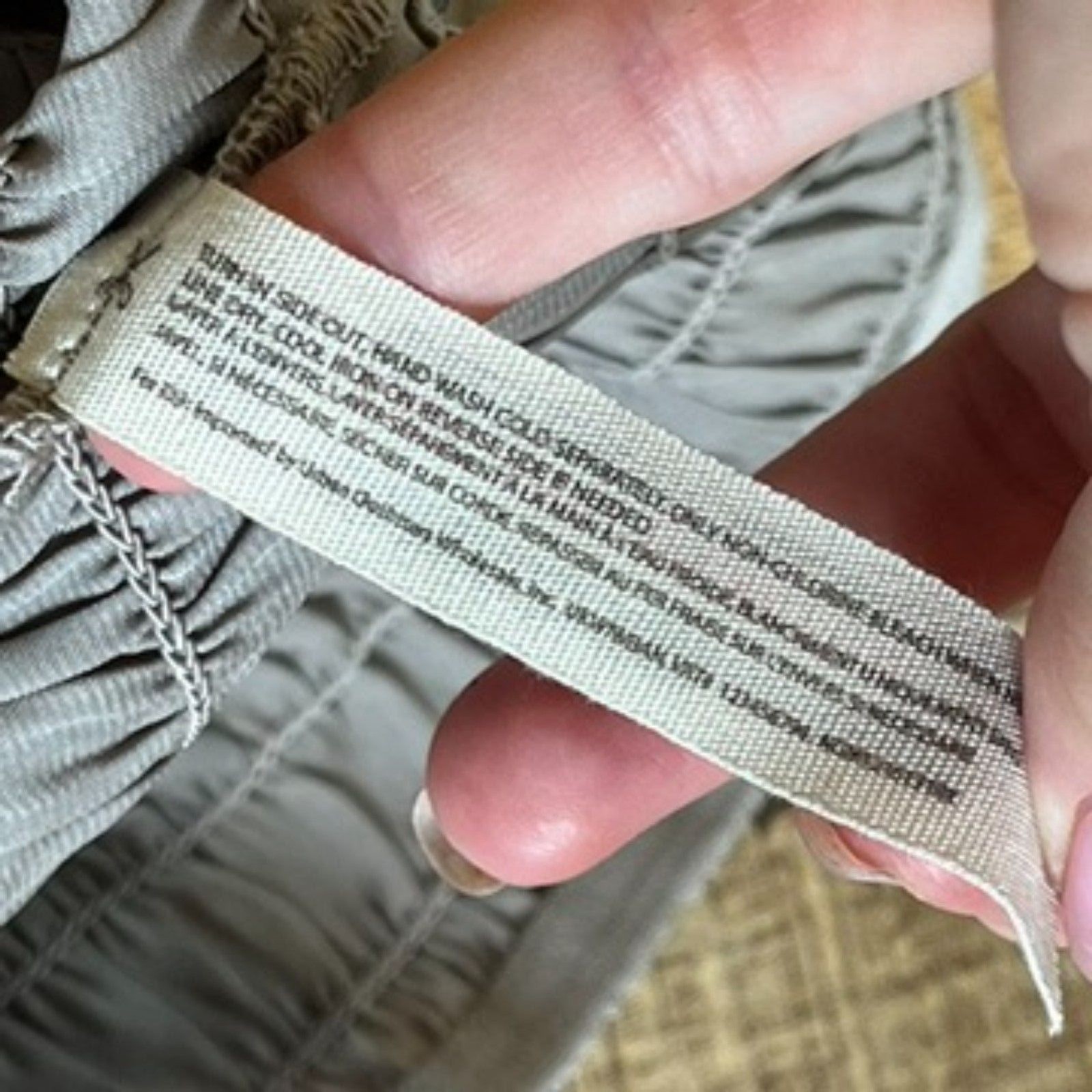 Free People Intimately Smocked High Waist Panties Taupe Small