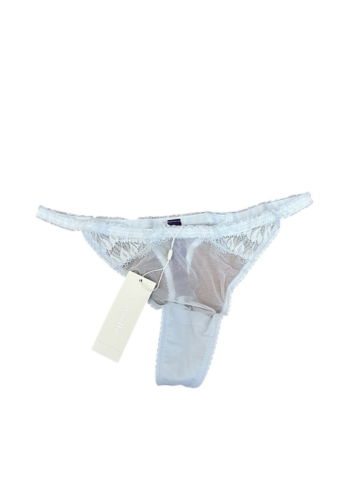Free People x Journelle Loulou Thong Blue Lace Pant New RRP £45 Size S 8 10