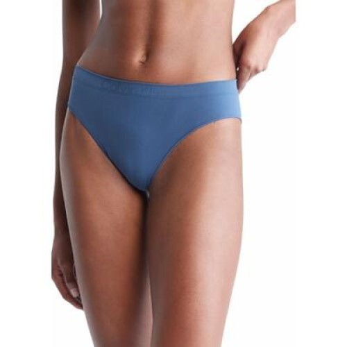 CALVIN KLEIN Women’s Bonded Flex Bikini Underwear QD3960 Crayon Blue Size XL