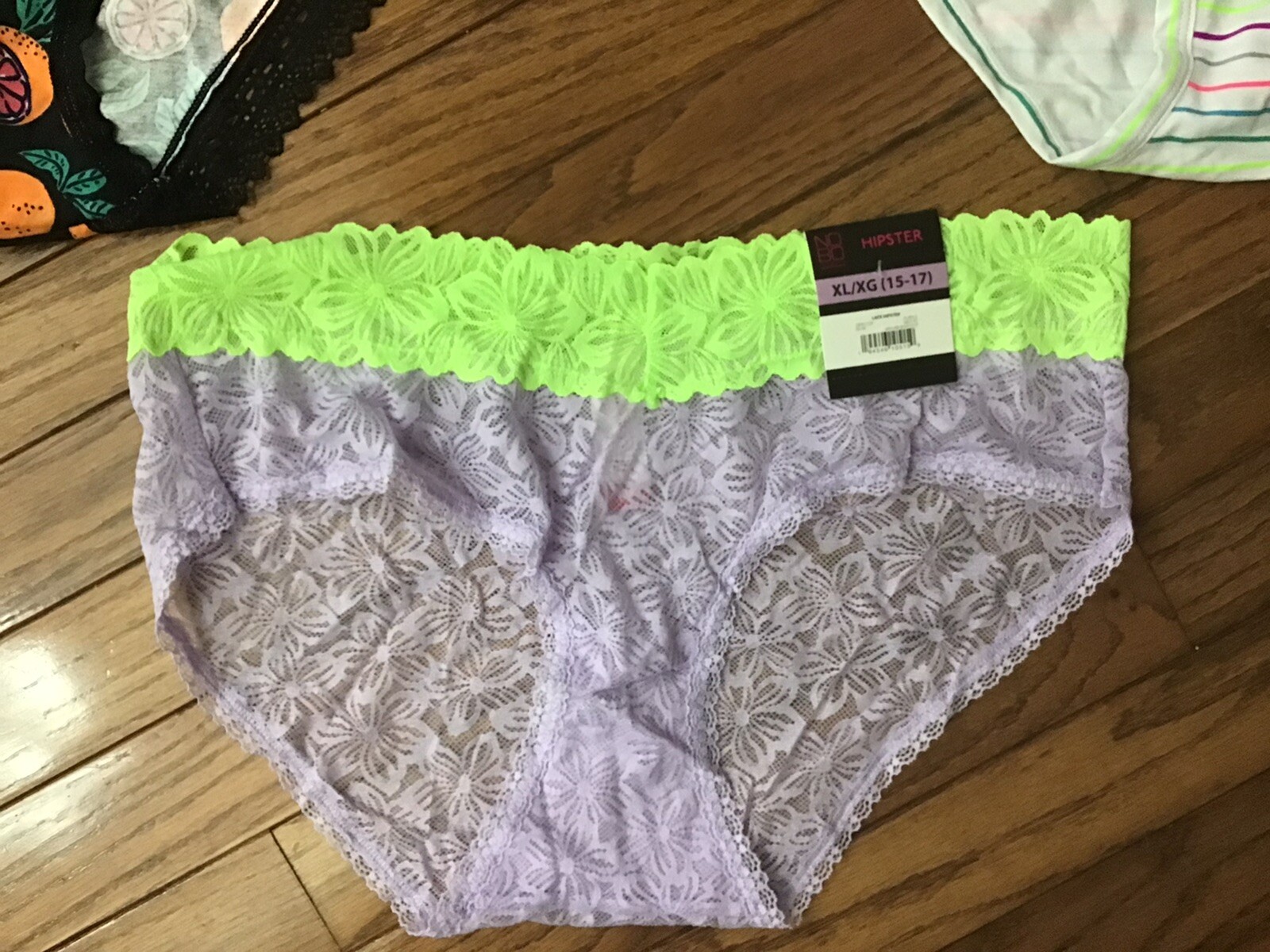 NWT NOBO No Boundaries Hipster Panties Size XL (LOT OF 3 Hipsters) (C27-3)