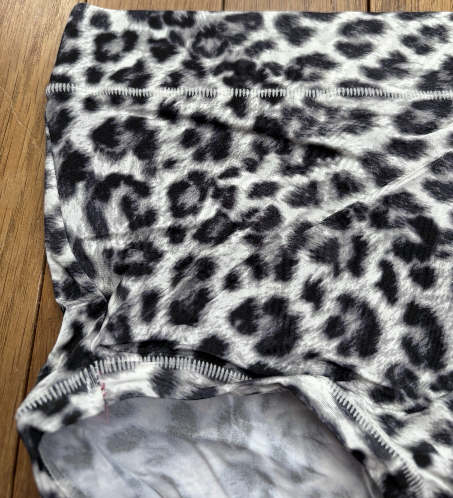 Plus Sz 18/20 Lane Bryant Cacique Comfort Bliss Full Brief Panty Cream Leopard