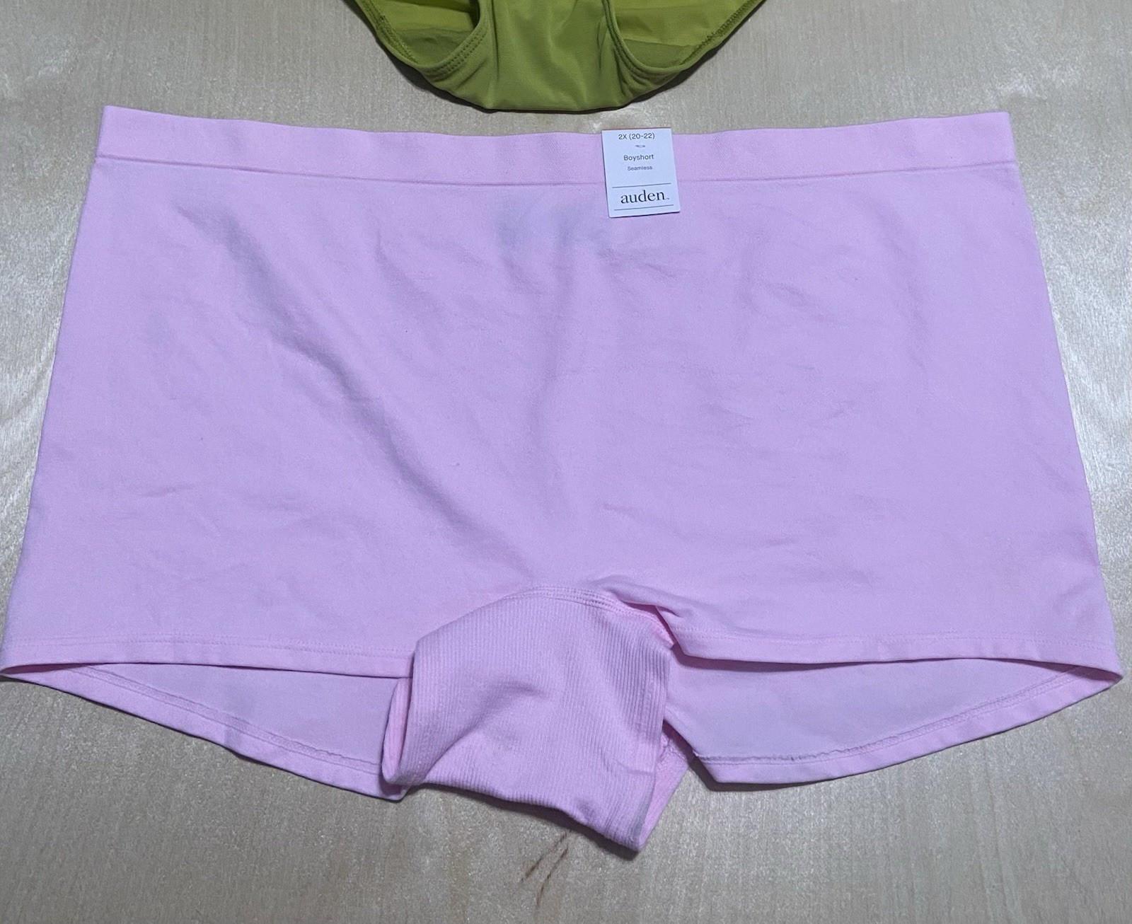 Auden Women’s Plus Size 2X Cotton Blend Soft Breathable Panties Variety 2 Pack