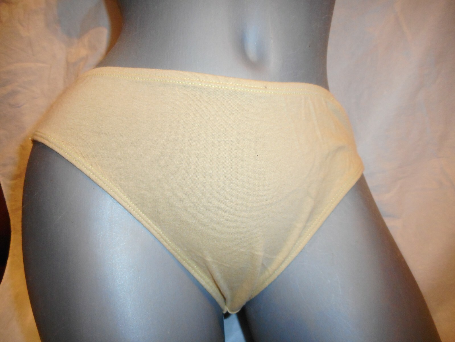 Smart Lady 100% Beige Cotton Brief Panty SIZE SMALL
