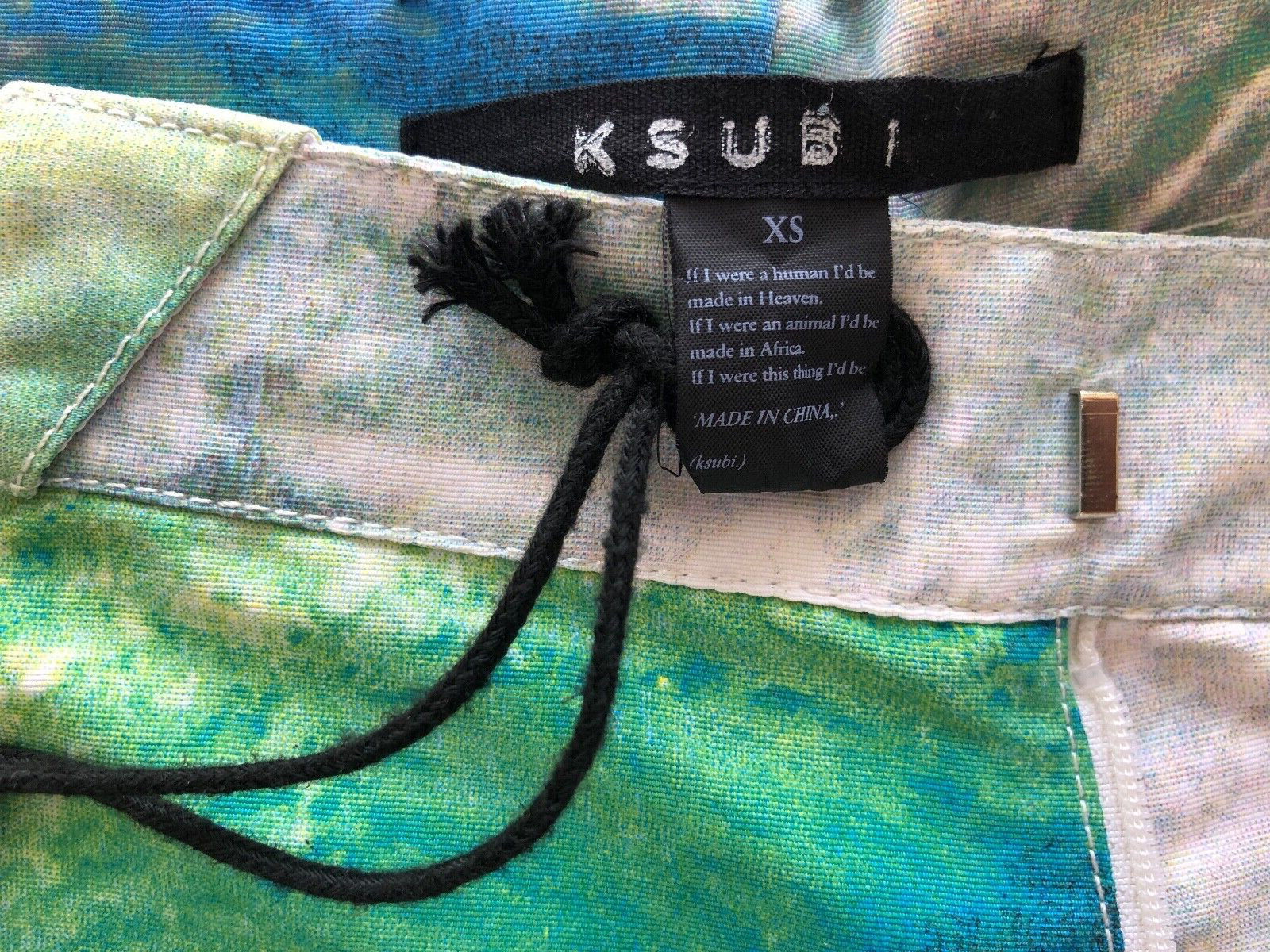 Ksubi Wave Running Shorts extra small SIZE 6 New with Tags