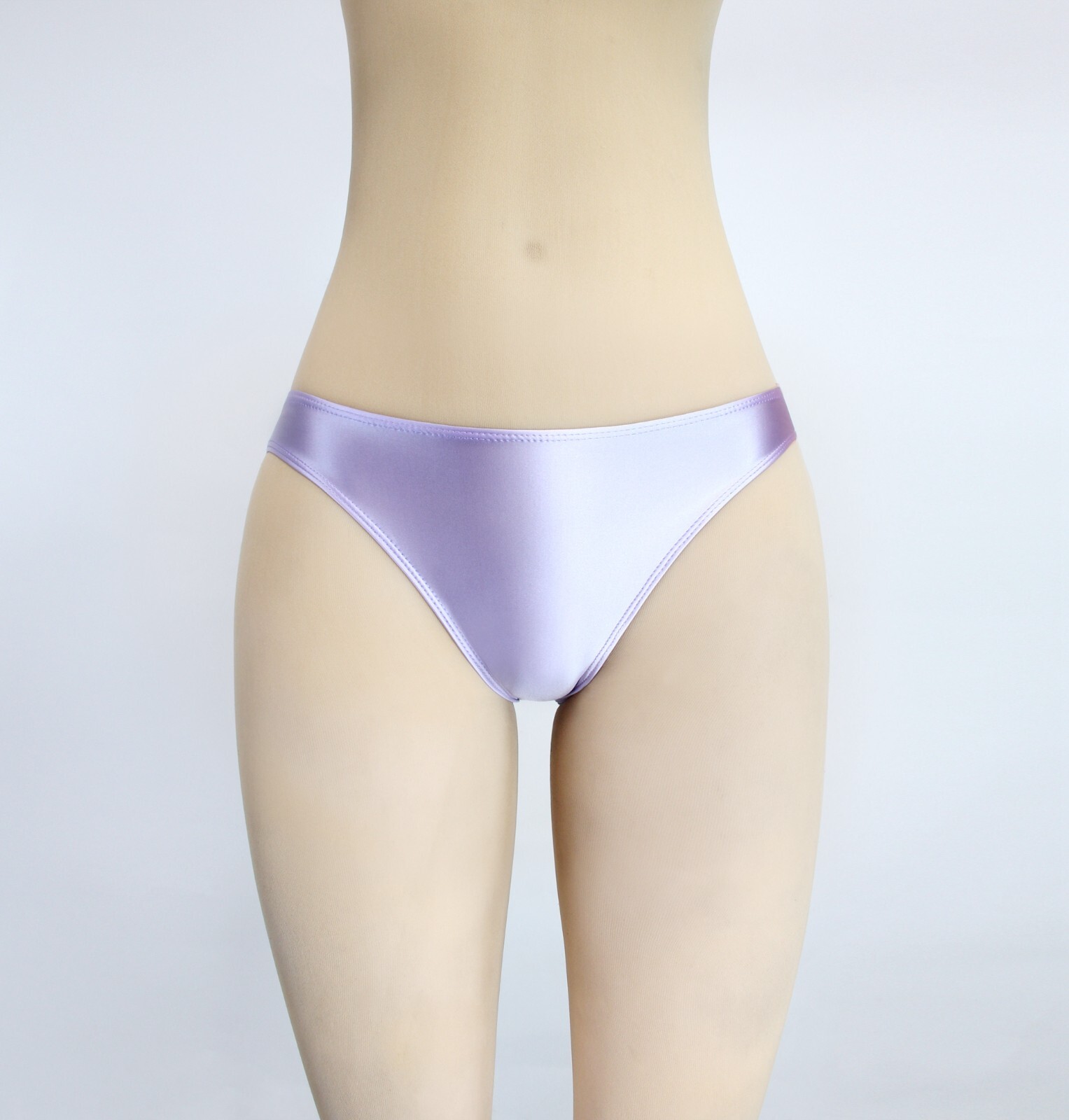 Women Sexy Glossy Oil Panties T-Back Low Waist Sports Knickers Tights Underwear