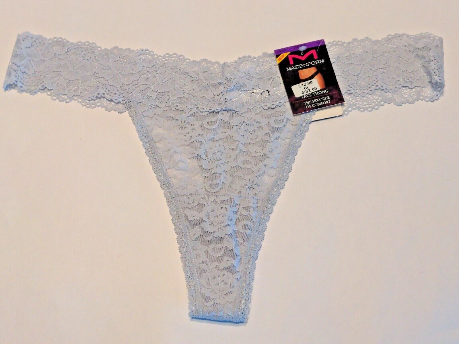 TWO(2) MAIDENFORM Thong ~ SZ 9 / 2XL Lace DMESLT & Sport MSPTHG