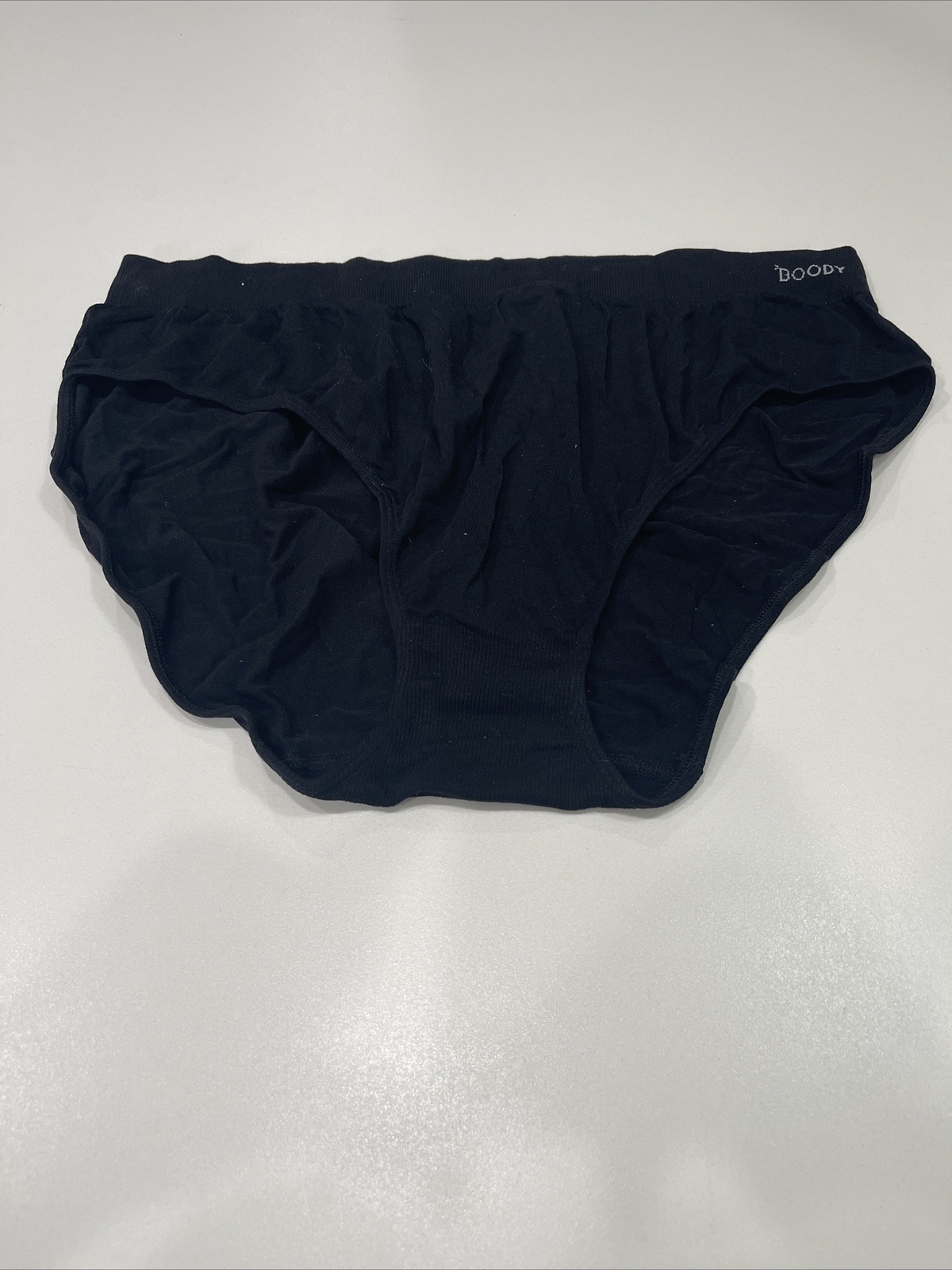 Boody- Womens Black Bikini Bottom Underwear- Size 4XL