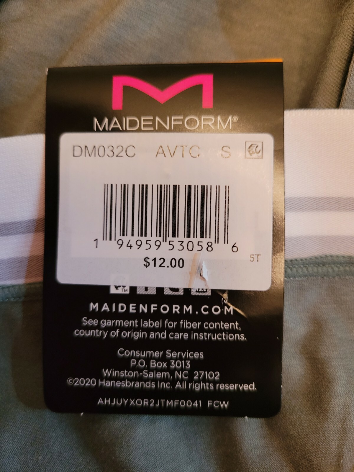 S/5 MAIDENFORM Super Soft Cotton Stretch DM032C~ HI-WAIST BIKINI Panty NWT