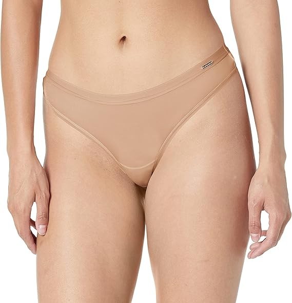 LE MYSTERE INFINITE COMFORT THONG PANTY #8838, S/M, 2 PACK, MINK & COCOA, NWT