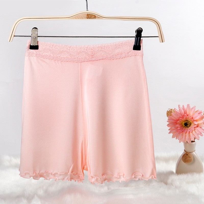 Women’s Silk Safety Pants Boyshorts Mulberry Casual Daily Home Shorts Knickers