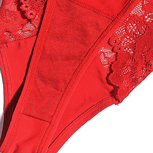 6 Pack Lot Sexy Womens Lace Panties Thongs High Cut Underwear French Underwear