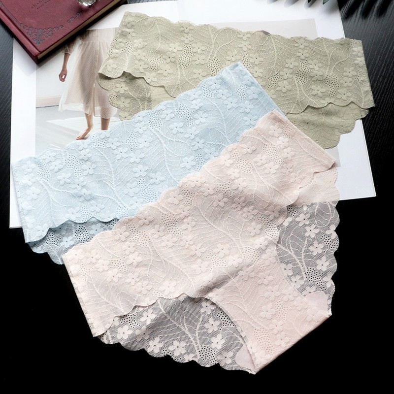 5 Pack Lot Sexy Womens Sheer Lace Panties Underwear See Through Lingeries French