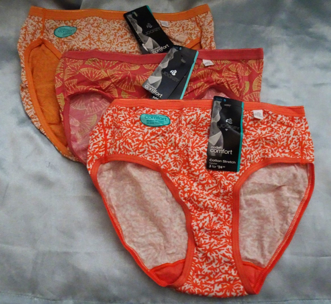 JOCKEY Modern Comfort Women’s Underwear Set of 3 Sz. 5 Cotton Stretch Hipster