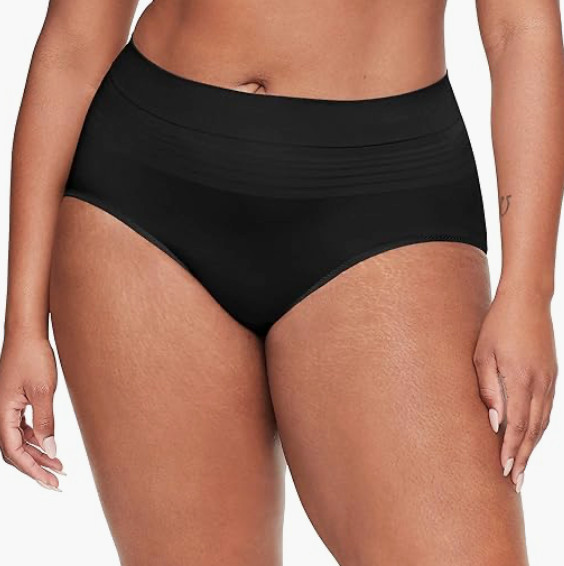 Warner’s No Pinching No Problems Seamless Brief Underwear Size M/6 7310