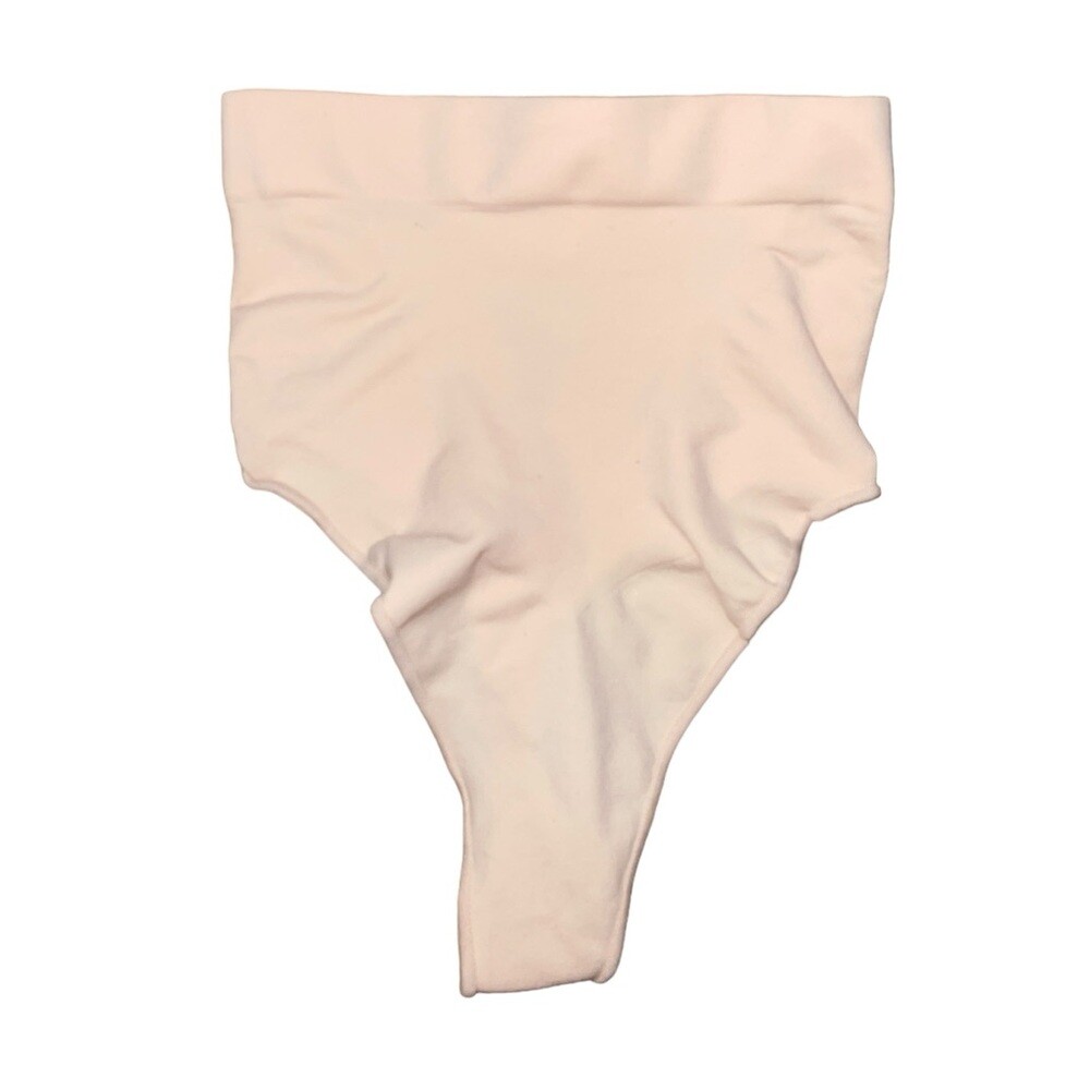 Skims BNWOT fits everybody high waisted thong in clay women’s size XXS/XS