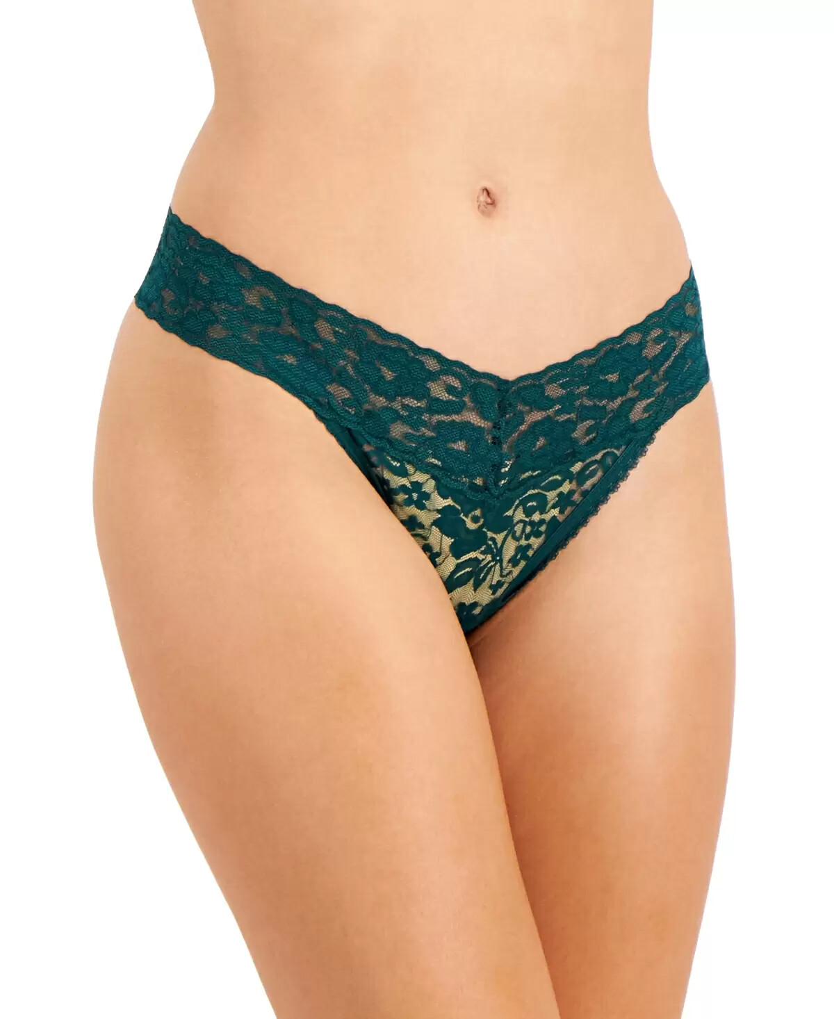INC International Concepts Women’s Lace Thong Panty Underwear, Assorted Colors