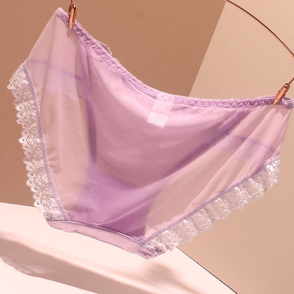 Women’s Lightweight Breathable Briefs Traceless Satin Silky Soft Underwear