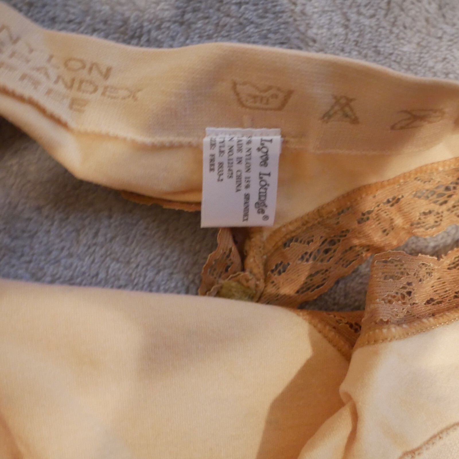 Love Lounge Thong Style 8833-2 Sz Free
