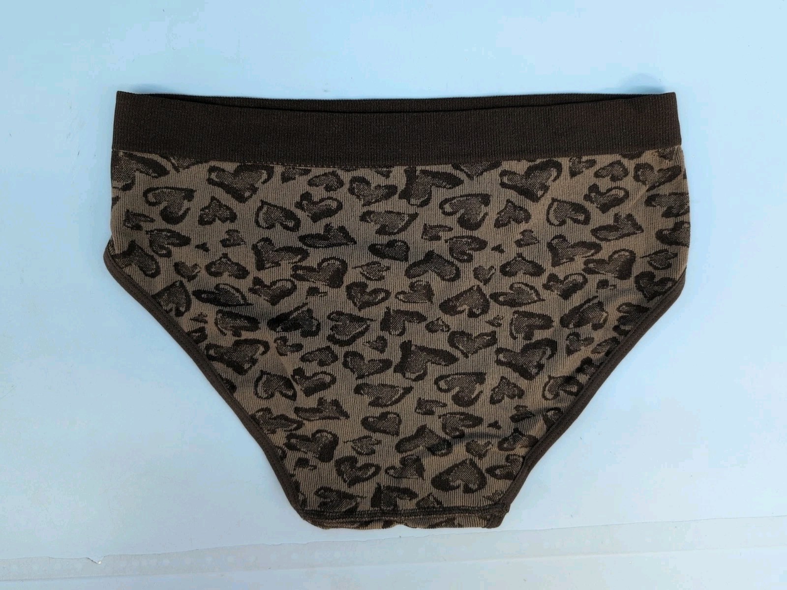 Women’s Seamless Leopard Print High Leg Briefs Underwear Large Multicolor 7 Pc