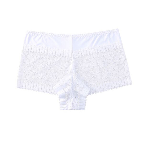 4 Pack Lot Women Sexy Lace Panties Boyshorts Briefs Ladies Underwear Lingeries