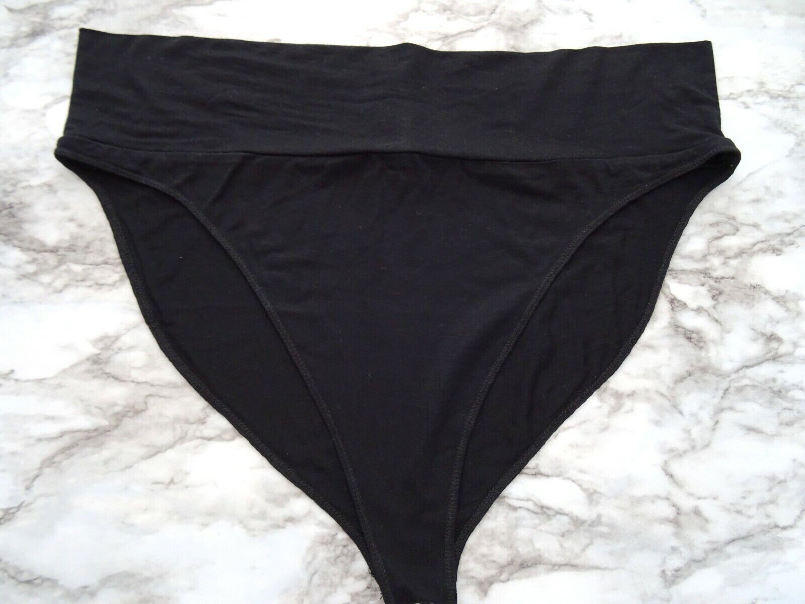 SKIMS# Cotton Jersey Cheeky Tanga Panties US Size 4XL